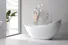 KingKonree square bathtub supplier for bathroom