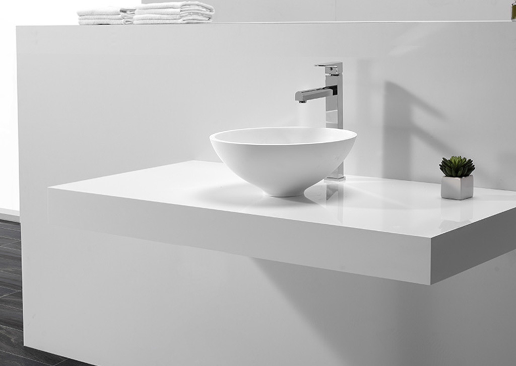 KingKonree Brand white quality above counter basins manufacture