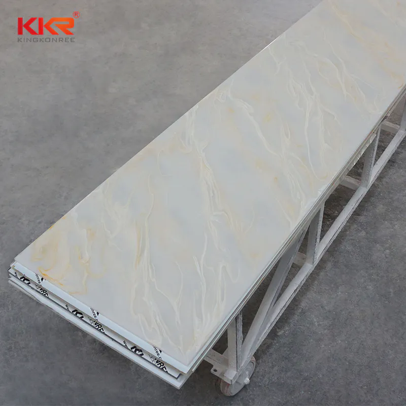 Artificial Marble Acrylic Stone Translucent Solid Surface Sheets KKR-A025