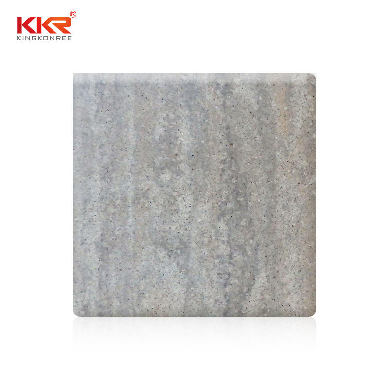 Acrylic Marble Texture Pattern Solid Surface Sheets KKR-M6809