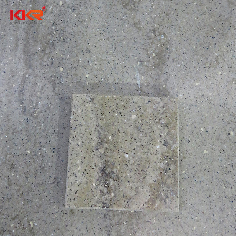 Acrylic Marble Texture Pattern Solid Surface Sheets KKR-M6809
