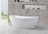 b008 bath round Solid Surface Freestanding Bathtub KingKonree Brand