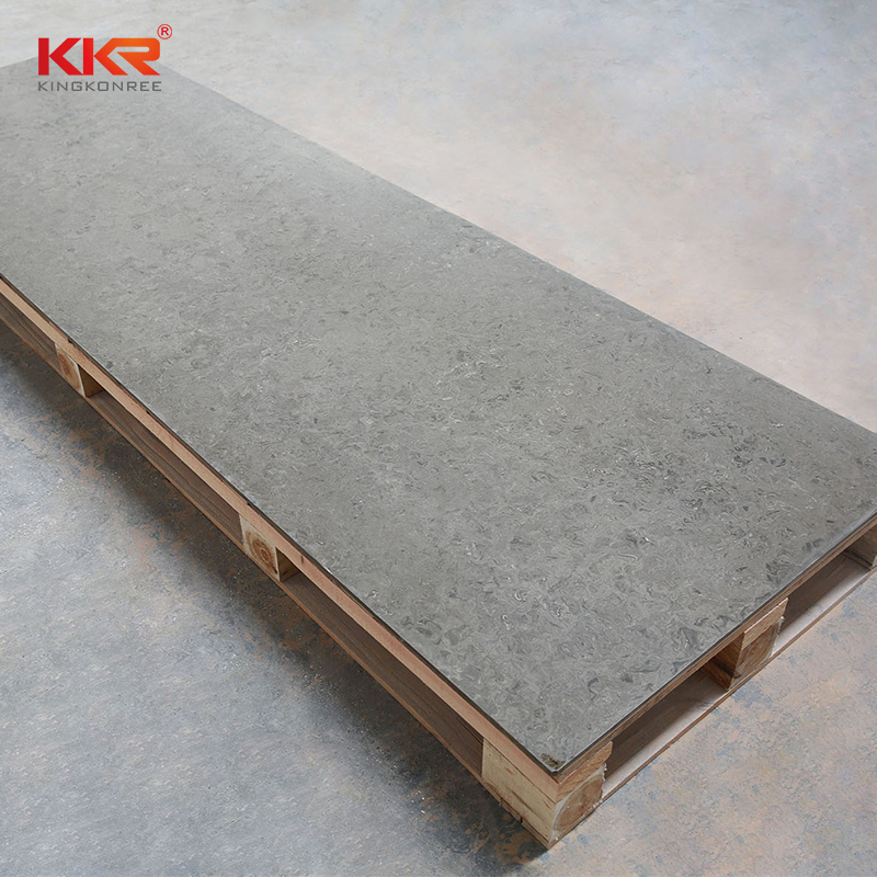 1220mm Width Artificial Marble Texture Pattern Acrylic Solid Surface Sheet KKR-M5803