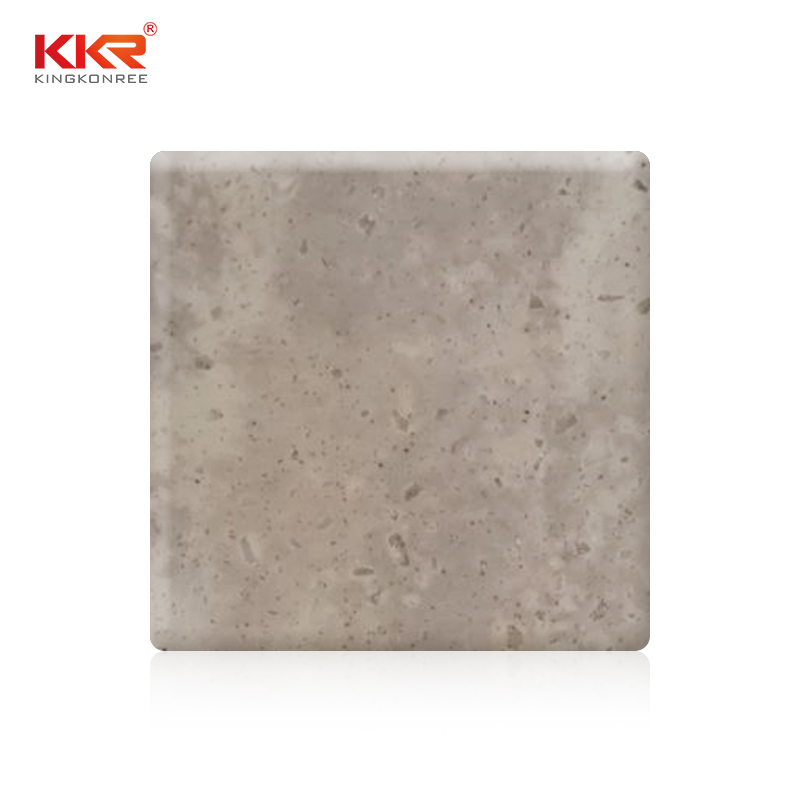 Artificial Stone 100% Pure Acrylic Solid Surface Sheets With Texture Pattern KKR-M6810