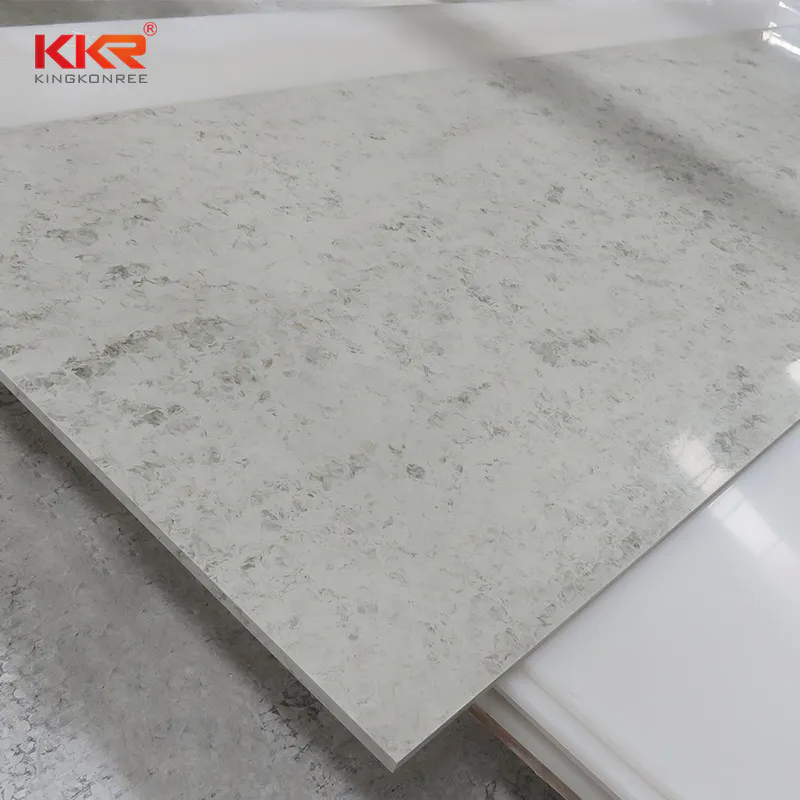 Texture Patterm Artificial Marble Solid Surface Sheets KKR-M8803