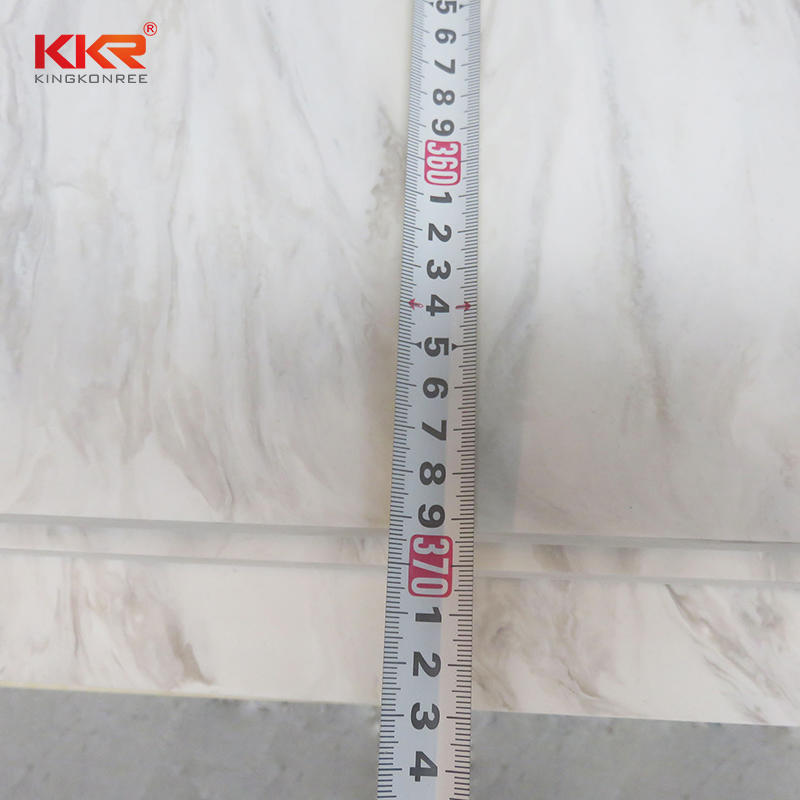 KKR Wholesale Modified Acyrlic Solid Surface Sheets With Texture Pattern KKR-M8817