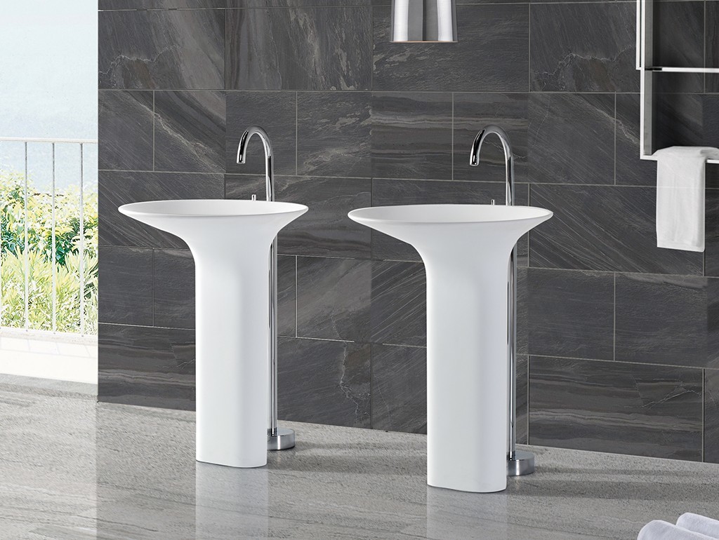 Hot bathroom free standing basins stand KingKonree Brand