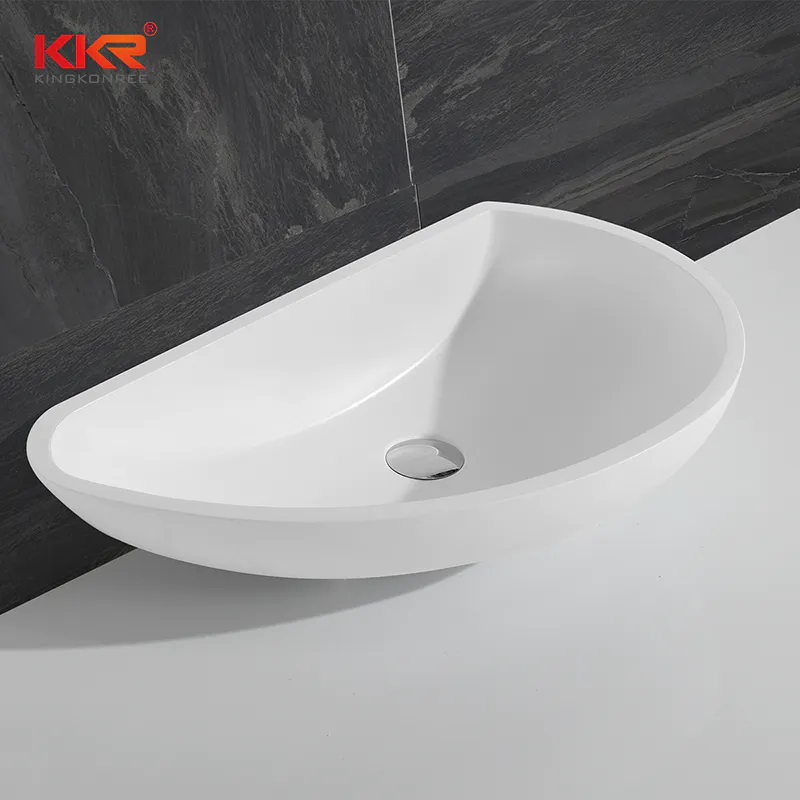 Acrylic Solid Surface Bathroom Sink KKR-1311