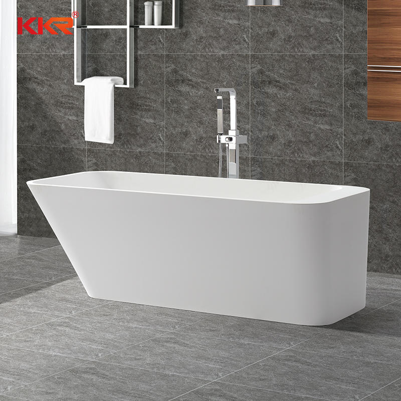 Acrylic Solid Surface Artificial Stone Bathroom Bathtub KKR-B046