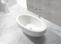 KingKonree white resin stone bathtub custom