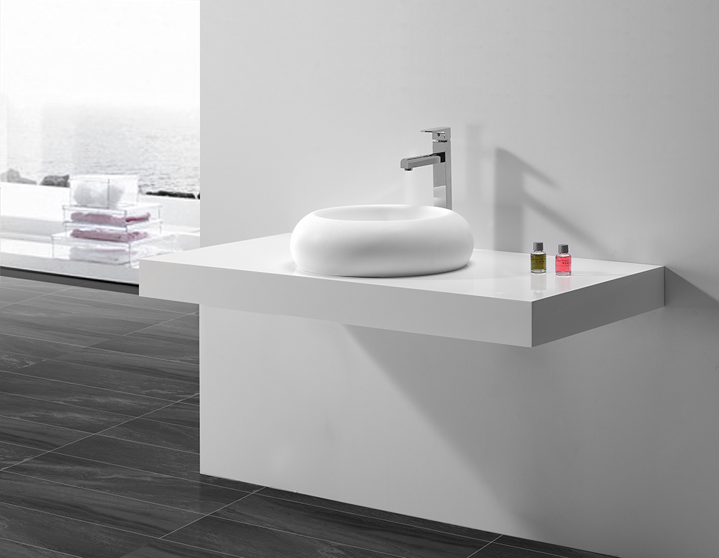 KingKonree durable bathroom countertops and sinks at discount for home-1