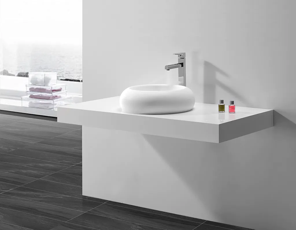 KingKonree pure bathroom countertops and sinks standard for room