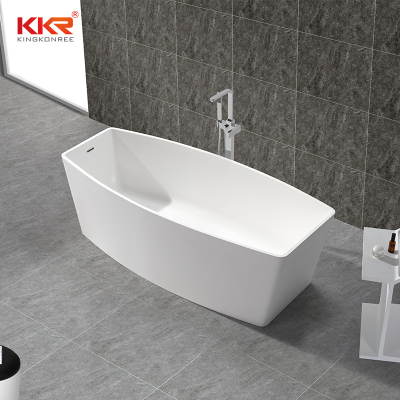 Modern Solid Surface Freestanding Bathtub KKR-B049