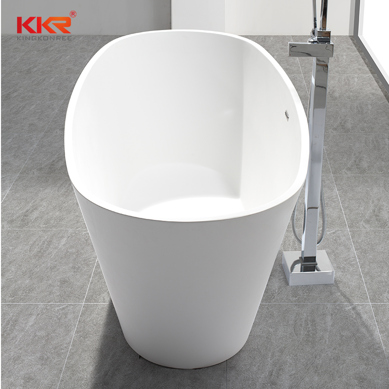Resin Stone Acrylic Solid Surface Bathroom Freestanding Bath Tubs KKR-B050