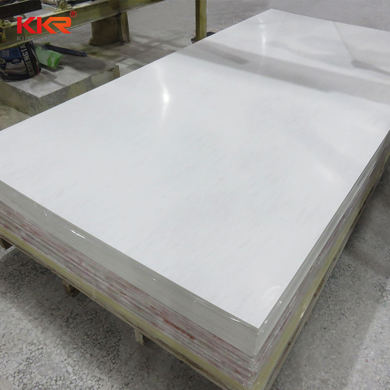 2440mm Artificial Marble Texture Pattern Solid Surface Sheets KKR-M8813