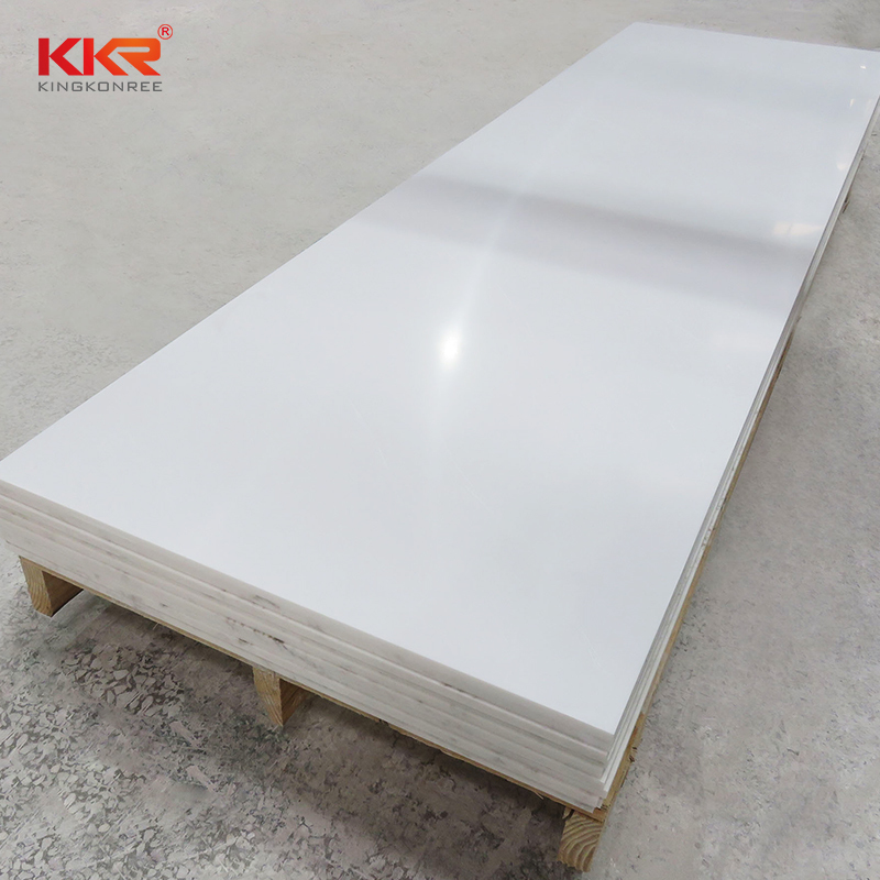 Acrylic Stone Solid Surface Sheets With Texture Pattern KKR-M8606