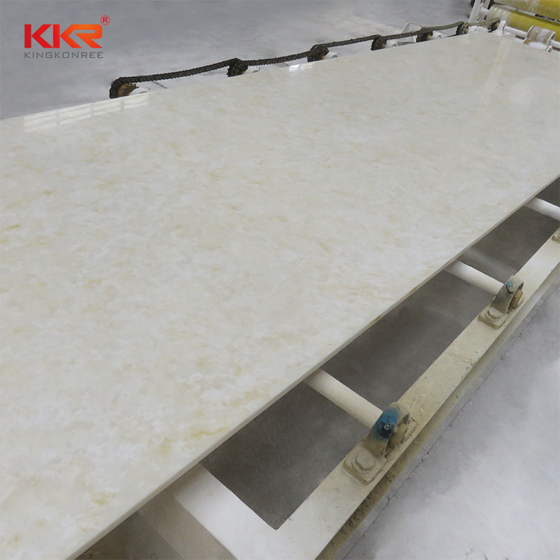 Marble Pattern Acrylic Solid Surface Sheets KKR-M8806