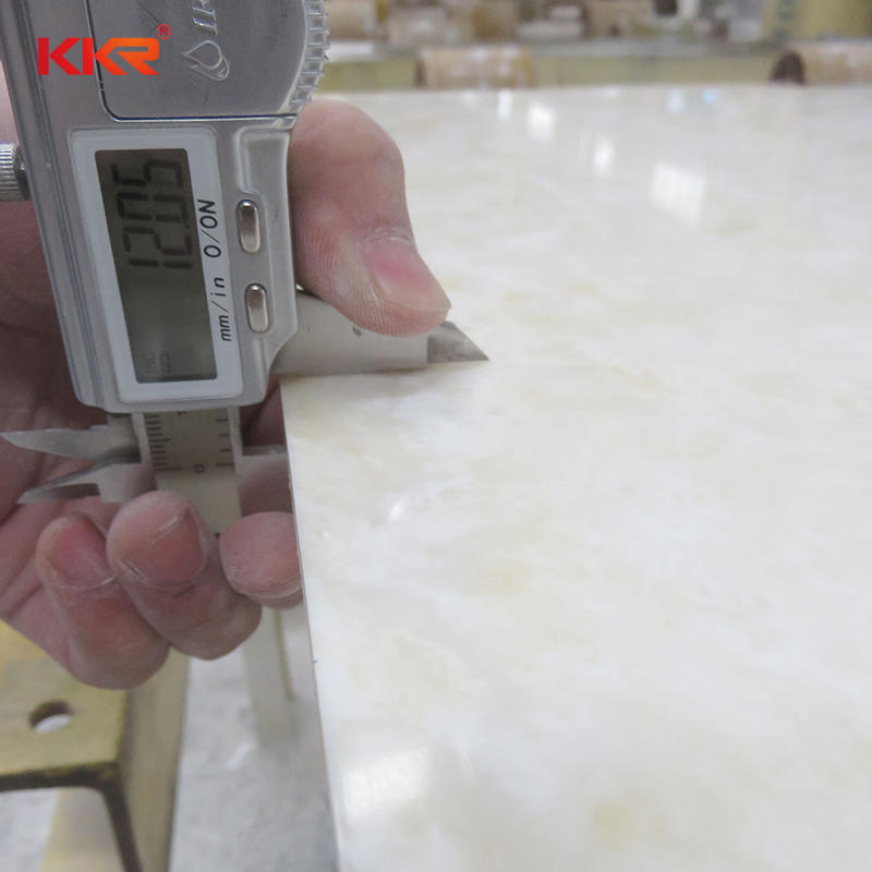 Marble Pattern Acrylic Solid Surface Sheets KKR-M8806