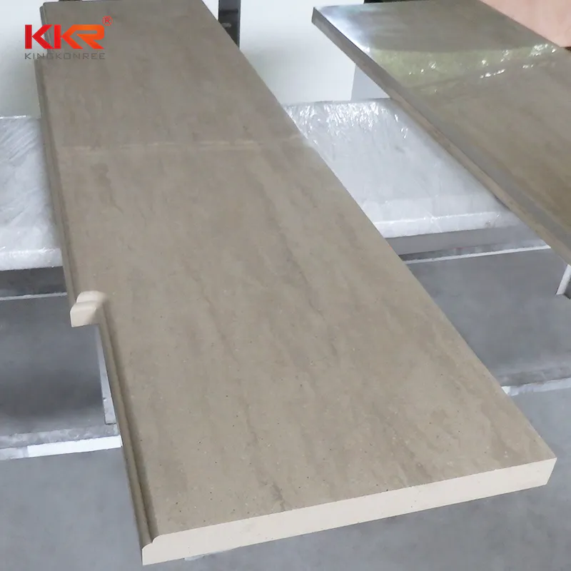 100% Pure Acrylic Solid Surface Texture Pattern Sheets KKR-M6804