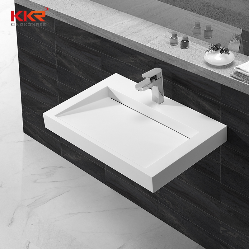 Small Slope Wall Hung Wash Basin KingKonree