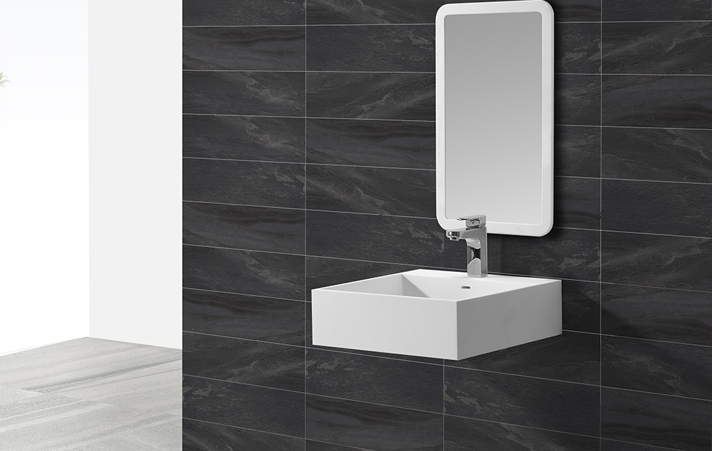 white marble KingKonree Brand wall mounted wash basins