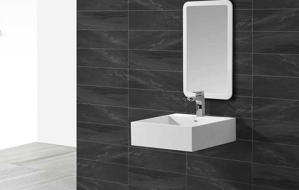 fancy wall hung vanity basin manufacturer for bathroom