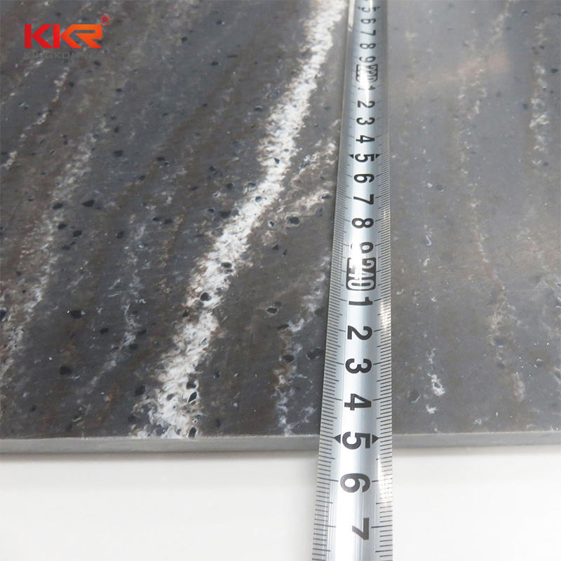 48 Inch Width Texture Pattern Acrylic Solid Surface Sheets KKR-M8829