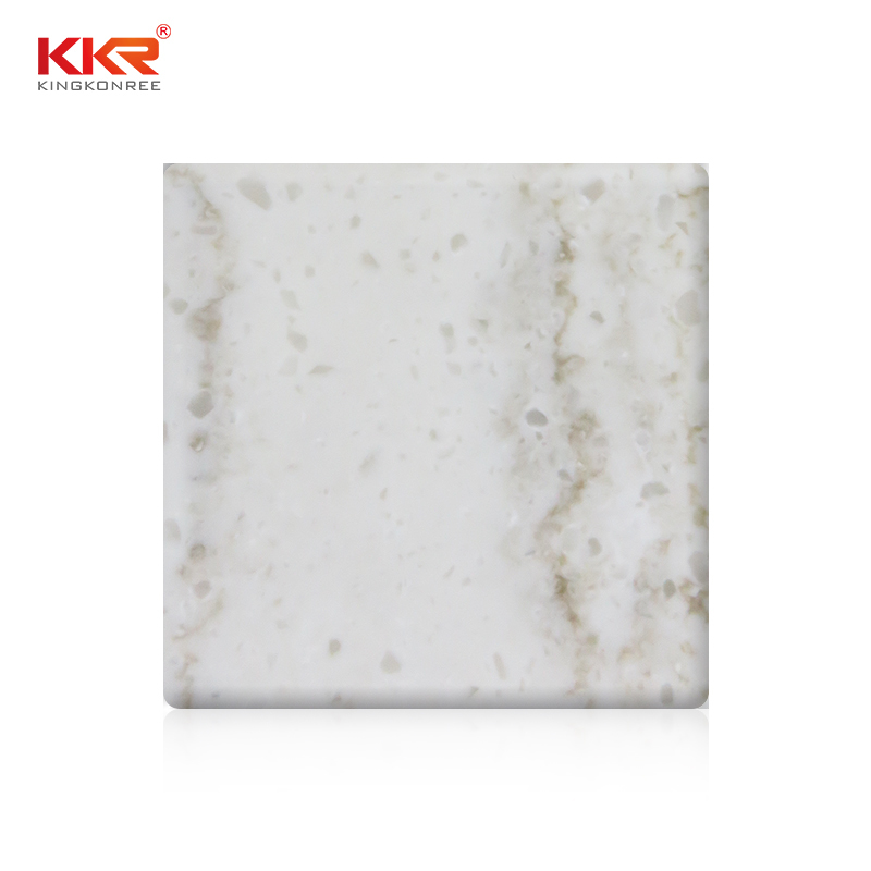 Artificial Marble Veining Pattern Acrylic Solid Surface Sheet KKR-M8826