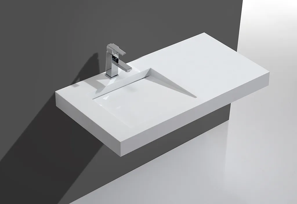 vanity wall mounted wash basins customized for home