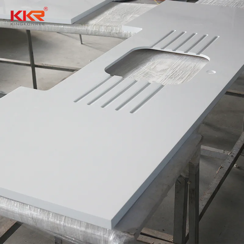 Customized Design Modified Solid Surface Kitchen Countertop
