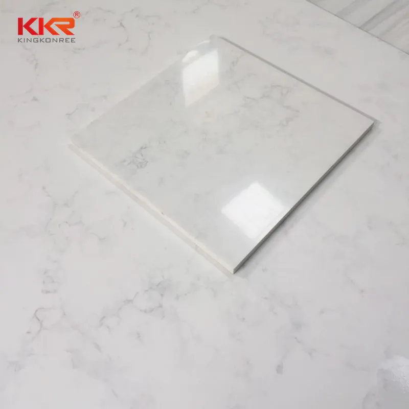 Newly Texture Marble Pattern Pure Acrylic Solid Surface Sheet KKR-M8808