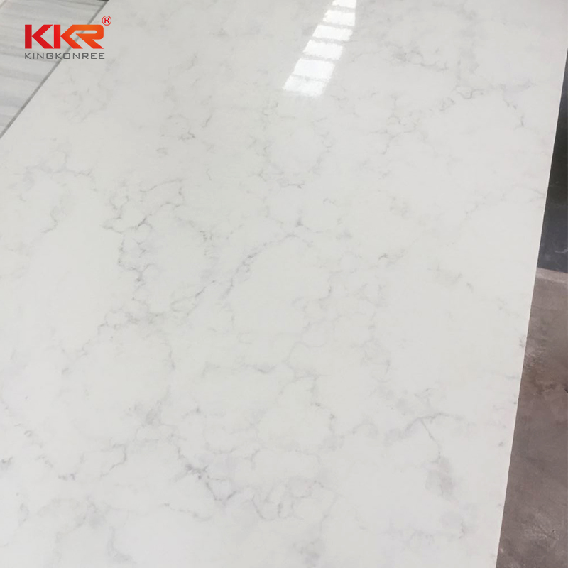 Newly Texture Marble Pattern Pure Acrylic Solid Surface Sheet KKR-M8808