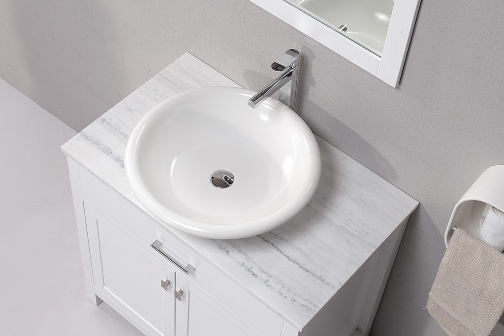 approved above counter vanity basin design for restaurant