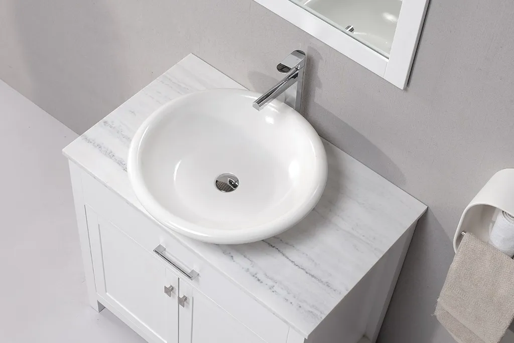 approved above counter vanity basin design for restaurant