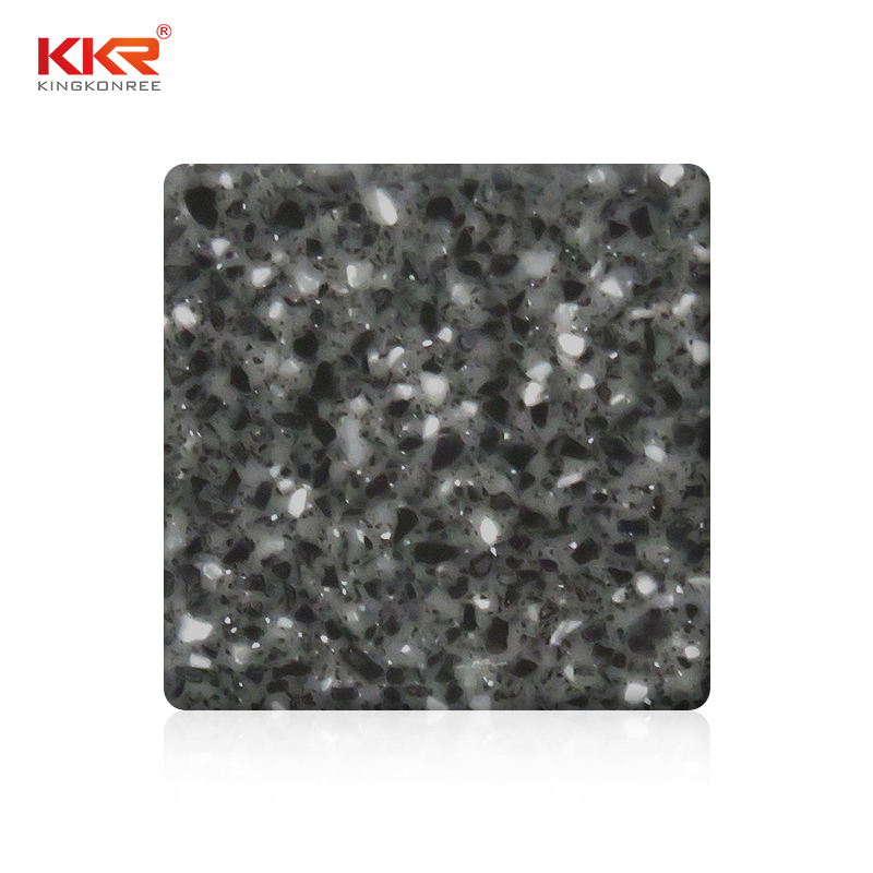 1220mm Width Modified Acrylic Solid Surface With Chips Color KKR-M1806