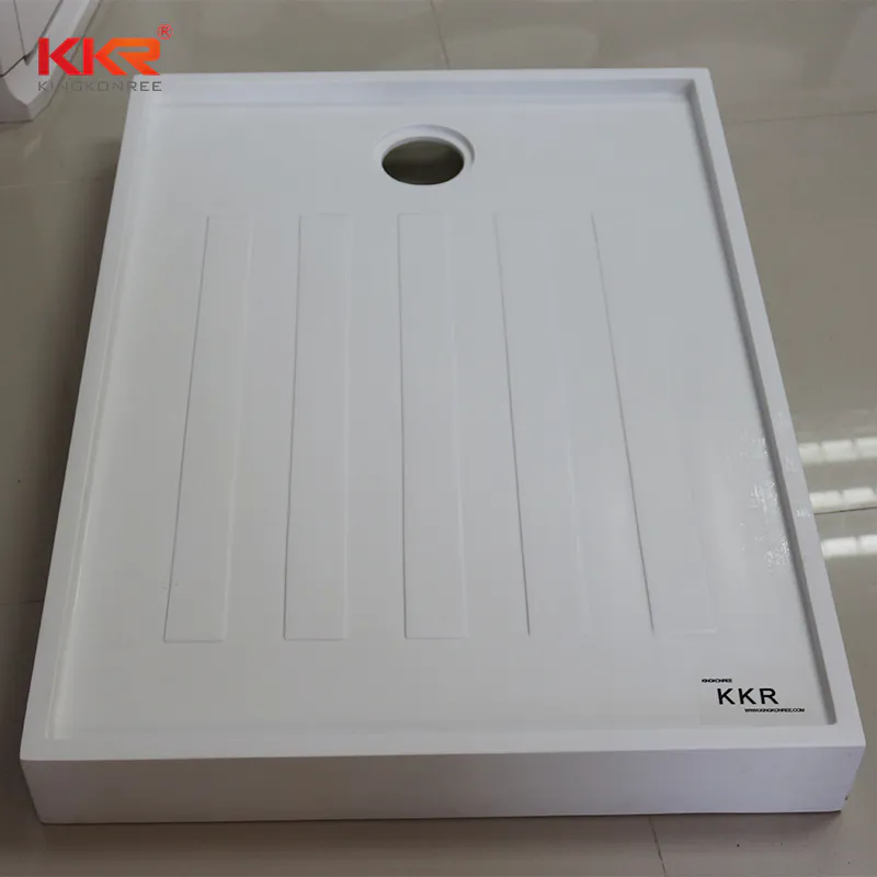 Acrylic Resin Stone Solid Surface Shower Tray KKR-T019