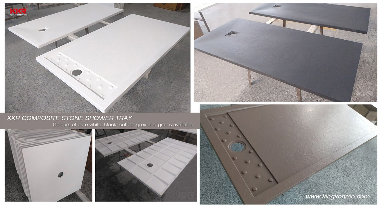 KingKonree pan shape square shower tray top for motel-9