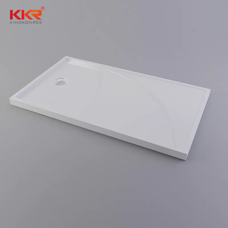 Rectangle Acrylic Solid Surface Shower Tray KKR-T011