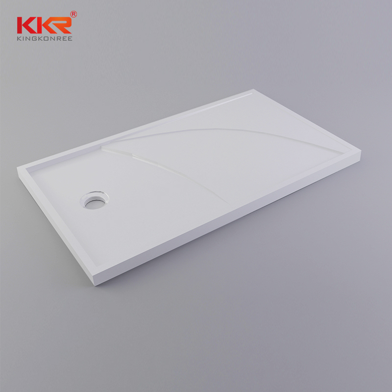 Rectangle Acrylic Solid Surface Shower Tray KKR-T011
