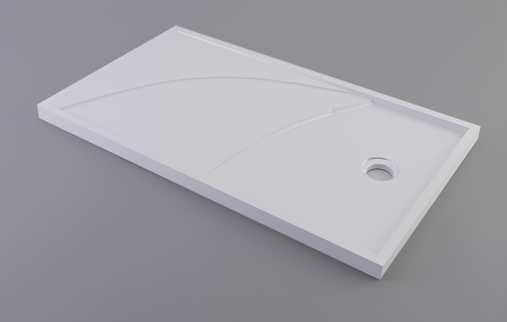 quarter circle 1400 x 900 shower tray on-sale for bathroom-1