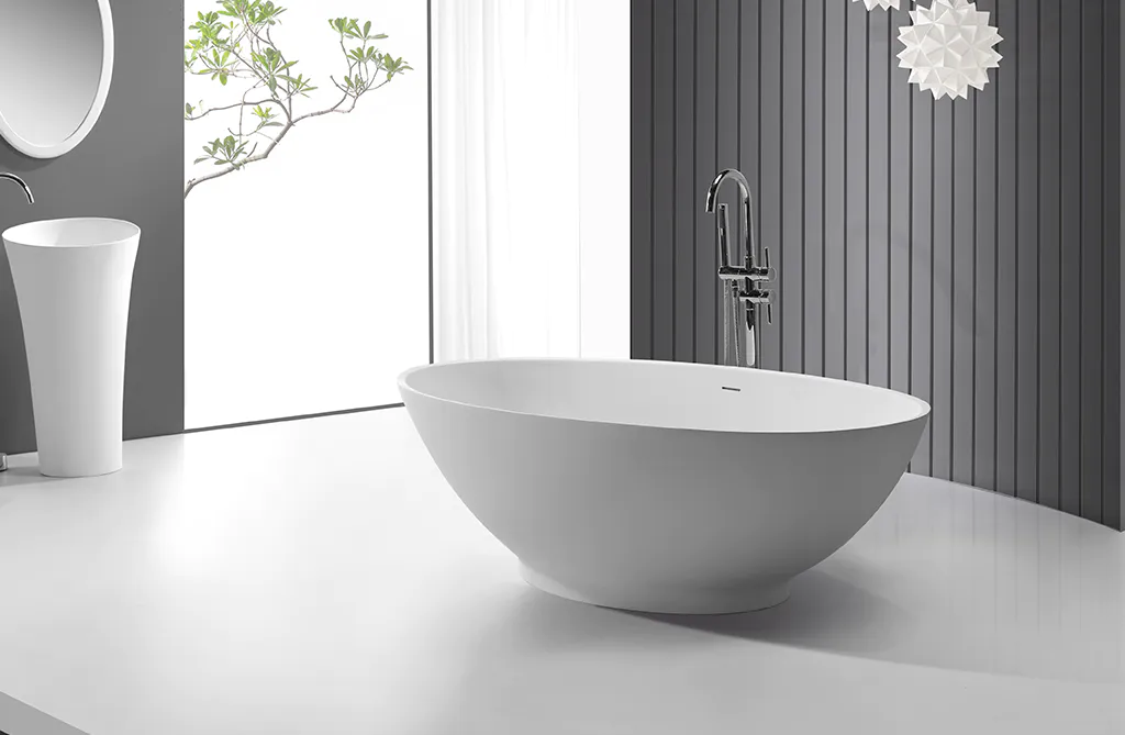 matt free standing acrylic bathtubs custom for hotel