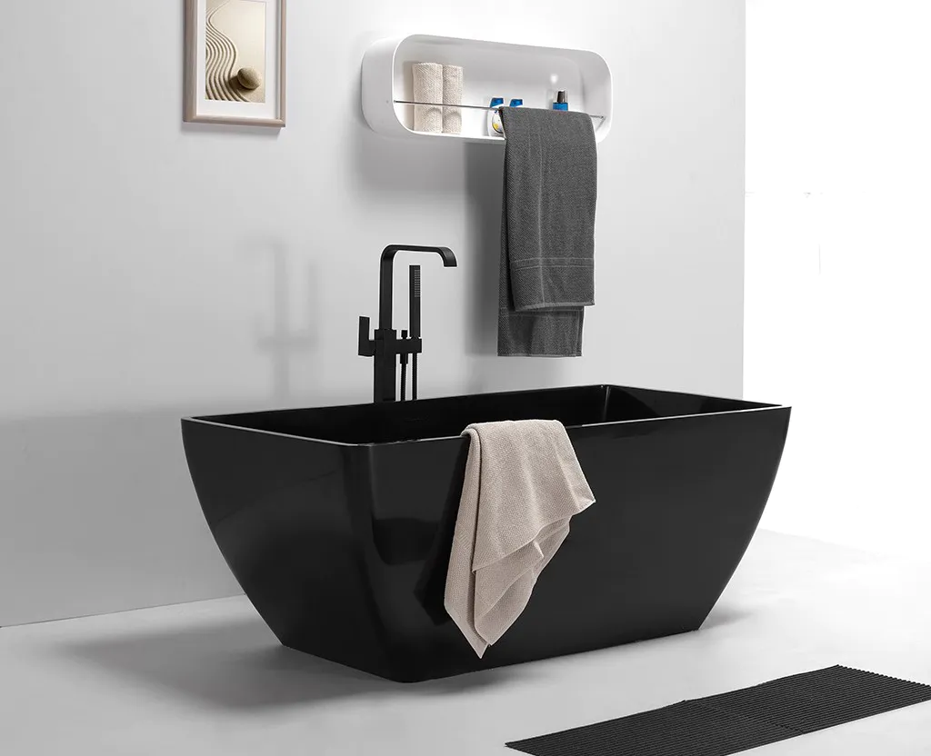 white contemporary bathtubs freestanding ODM KingKonree