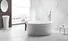 KingKonree black modern soaking tub OEM for shower room