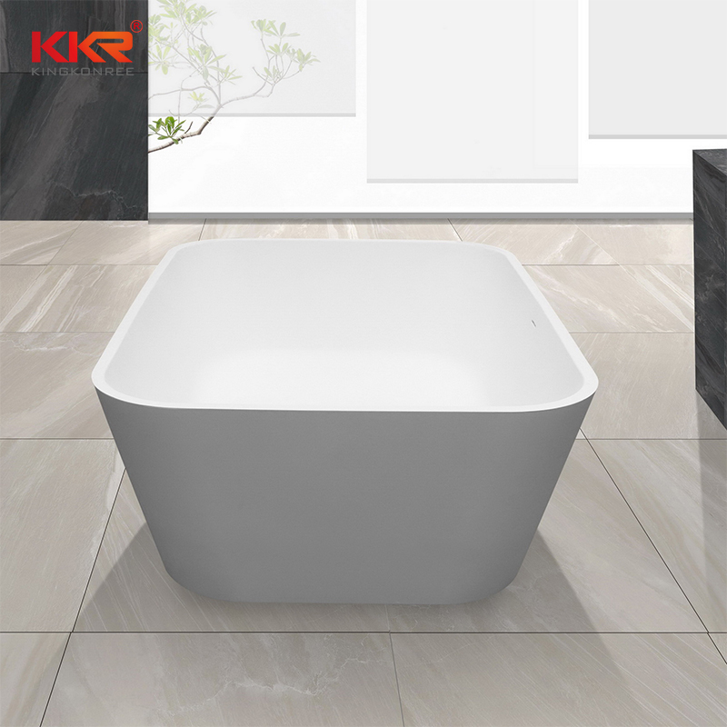 Big Size Acrlic Solid Surface Bath Ware Freestanding Bathtub KKR-B071