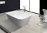 white solid surface bathtub OEM
