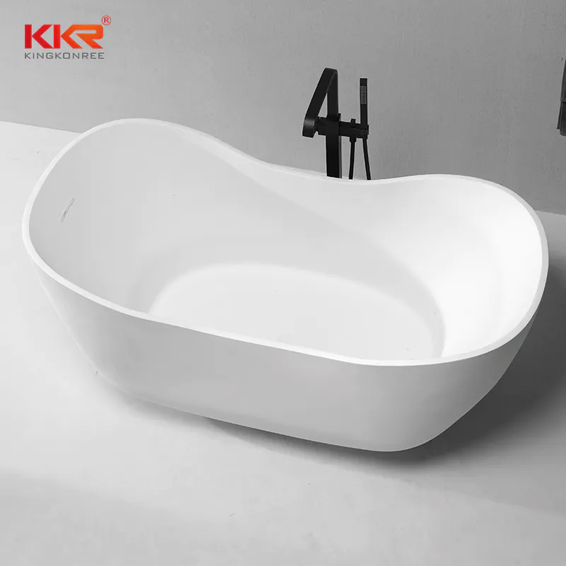 Custom Design Small Size Solid Surface Bathtub KKR-B073