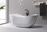 KingKonree matt modern freestanding tub OEM