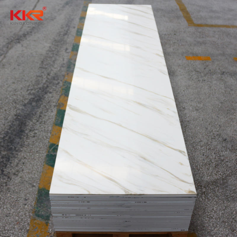 Acrylic Resin Stone Texture Solid Surface Sheet KKR-M8853