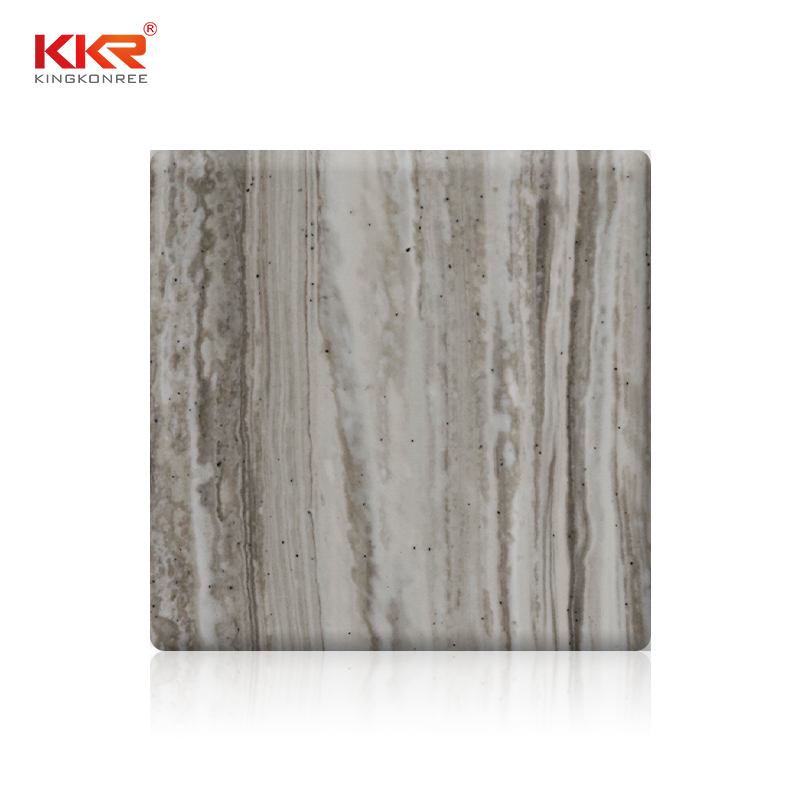 Texute Marble Pattern Acrylic Solid Surface Sheets KKR-M8851
