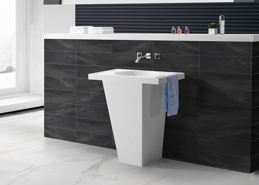 KingKonree free standing wash basin design for hotel-1